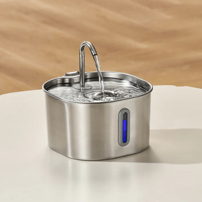 Fontaine à eau pour chat CATZEN™ – 2,2L | Eau fraîche et filtrée en continu