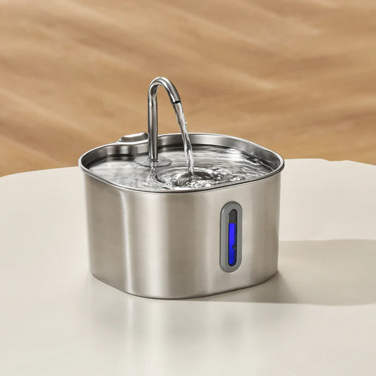 Fontaine à eau pour chat CATZEN™ – 2,2L | Eau fraîche et filtrée en continu